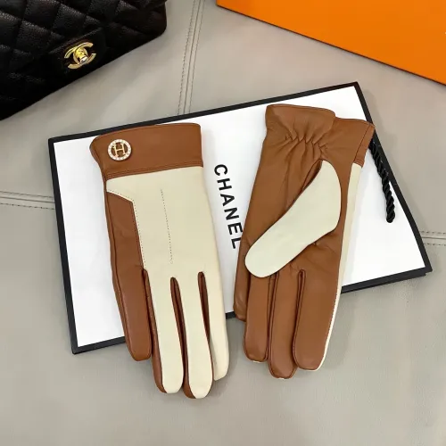Replica Hermes Gloves For Women #1396678 $48.00 USD for Wholesale