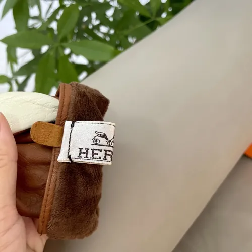 Replica Hermes Gloves For Women #1396678 $48.00 USD for Wholesale
