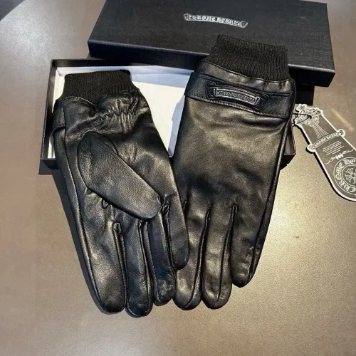 Replica Chrome Hearts Gloves For Men #1396688 $52.00 USD for Wholesale