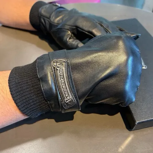 Replica Chrome Hearts Gloves For Men #1396688 $52.00 USD for Wholesale