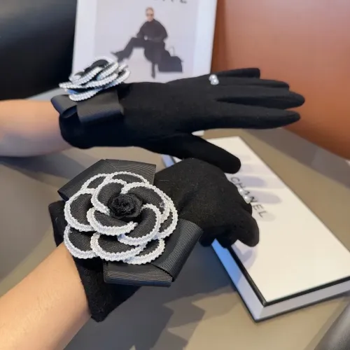Replica Chanel Gloves #1396693 $36.00 USD for Wholesale