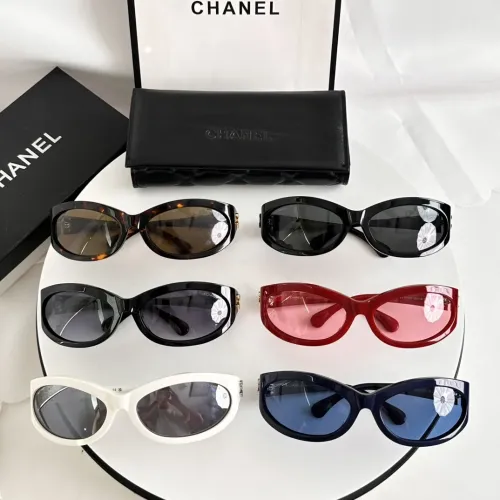 Replica Chanel AAA Quality Sunglasses #1396697 $56.00 USD for Wholesale