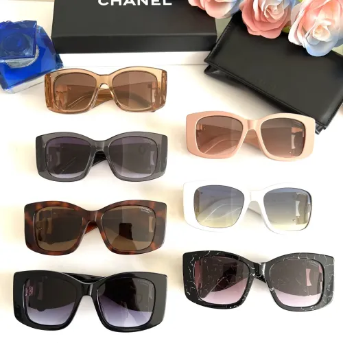Replica Chanel AAA Quality Sunglasses #1396709 $60.00 USD for Wholesale