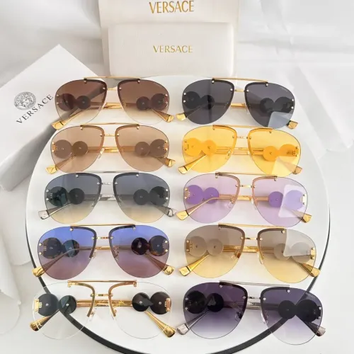 Replica Versace AAA Quality Sunglasses #1397081 $60.00 USD for Wholesale