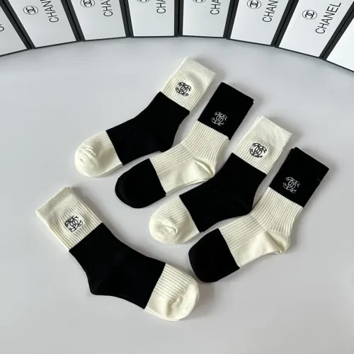 Replica Chanel Socks #1397217 $29.00 USD for Wholesale