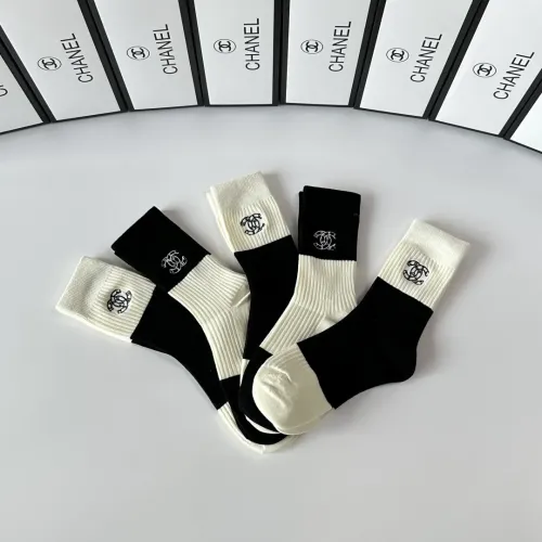 Replica Chanel Socks #1397217 $29.00 USD for Wholesale