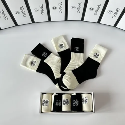 Replica Chanel Socks #1397217 $29.00 USD for Wholesale