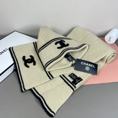 Replica Chanel Hat and Scarf Set #1397235 $45.00 USD for Wholesale
