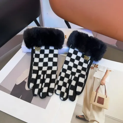 Christian Dior Gloves For Women #1397395 $38.00 USD, Wholesale Replica Christian Dior Gloves