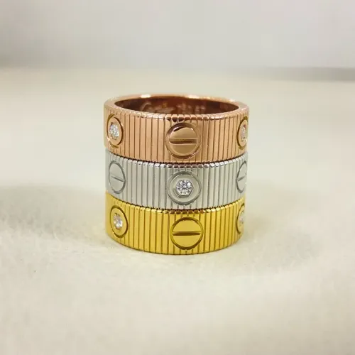 Replica Cartier Rings For Unisex #1397471 $27.00 USD for Wholesale