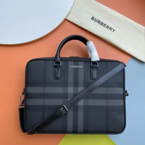 Replica Burberry AAA Man Handbags #1397537 $160.00 USD for Wholesale