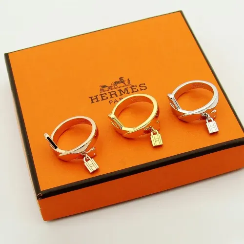 Replica Hermes Rings In Gold #1397564 $25.00 USD for Wholesale