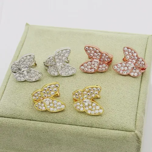 Replica Van Cleef & Arpels Earrings For Women #1397713 $32.00 USD for Wholesale