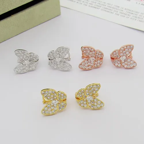 Replica Van Cleef & Arpels Earrings For Women #1397715 $32.00 USD for Wholesale