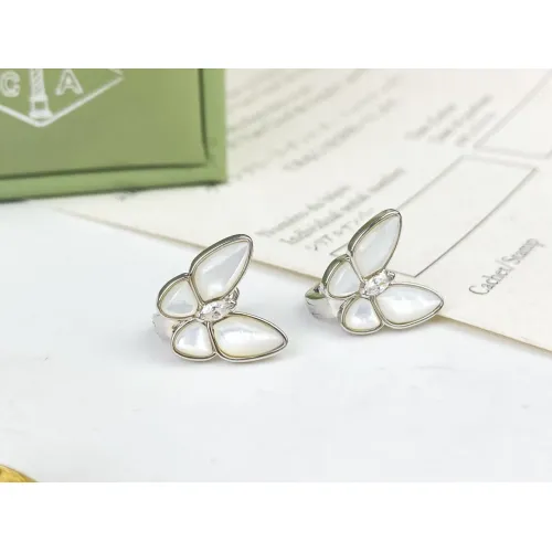 Van Cleef &amp; Arpels Earrings For Women #1397726 $32.00 USD, Wholesale Replica Van Cleef &amp; Arpels Earrings