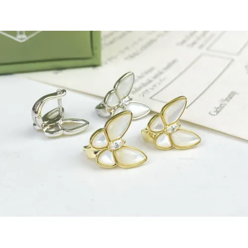 Replica Van Cleef & Arpels Earrings For Women #1397726 $32.00 USD for Wholesale