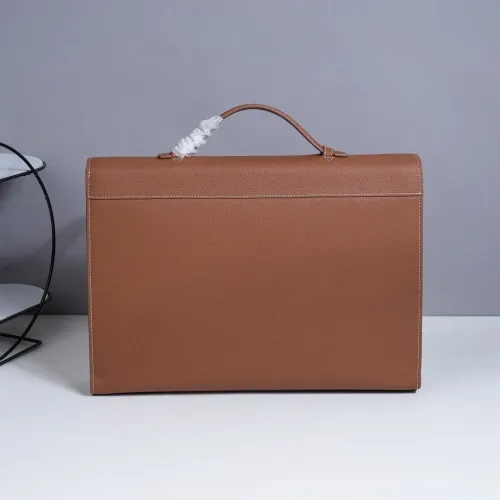 Replica Hermes AAA Man Handbags #1398077 $200.00 USD for Wholesale