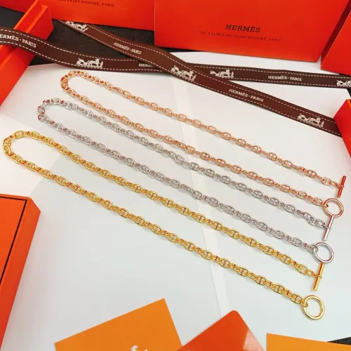 Replica Hermes Necklaces #1398112 $36.00 USD for Wholesale