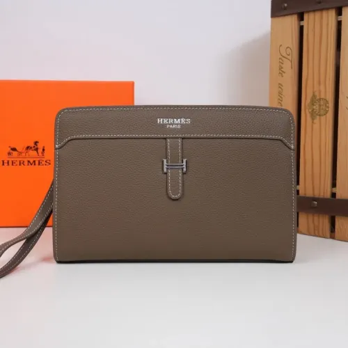 Hermes AAA Man Pouches #1398155 $96.00 USD, Wholesale Replica Hermes AAA Man Wallets