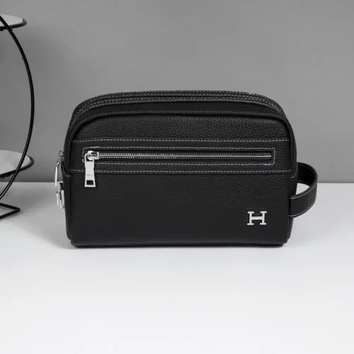 Hermes AAA Man Pouches #1398190 $96.00 USD, Wholesale Replica Hermes AAA Man Wallets
