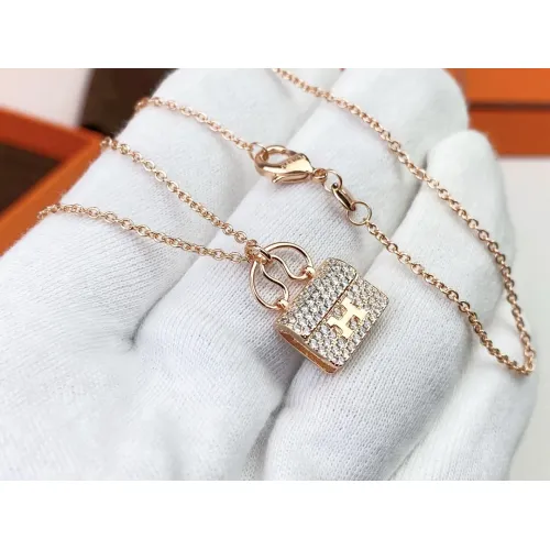Hermes Necklaces For Women #1398226 $25.00 USD, Wholesale Replica Hermes Necklaces