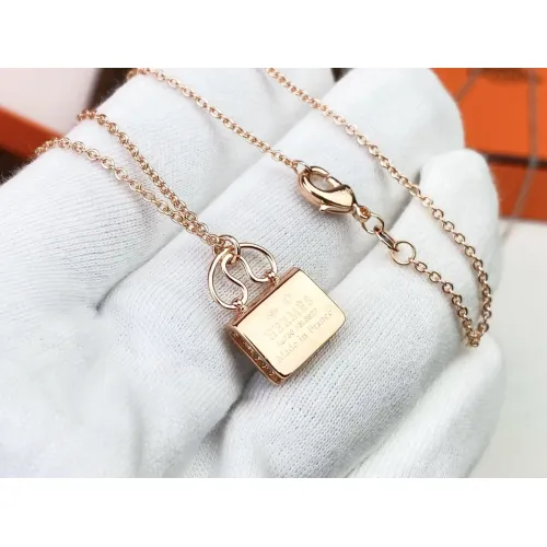 Replica Hermes Necklaces For Women #1398226 $25.00 USD for Wholesale