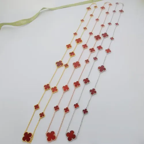 Replica Van Cleef & Arpels Necklaces For Women #1398233 $56.00 USD for Wholesale