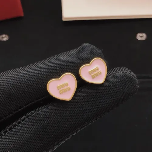 Replica MIU MIU Earrings For Women #1398282 $25.00 USD for Wholesale