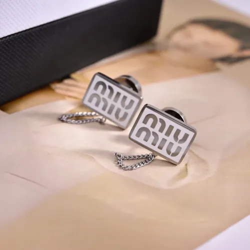 Replica MIU MIU Earrings For Women #1398315 $25.00 USD for Wholesale
