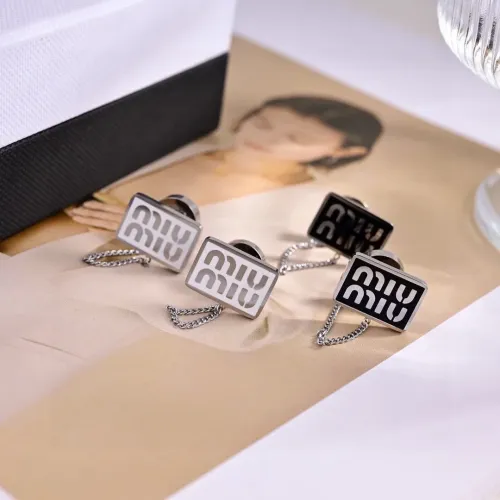 Replica MIU MIU Earrings For Women #1398317 $25.00 USD for Wholesale
