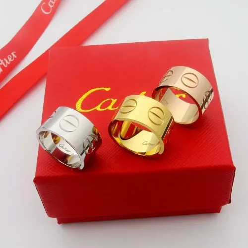 Replica Cartier Rings In Rose Gold For Unisex #1398335 $25.00 USD for Wholesale