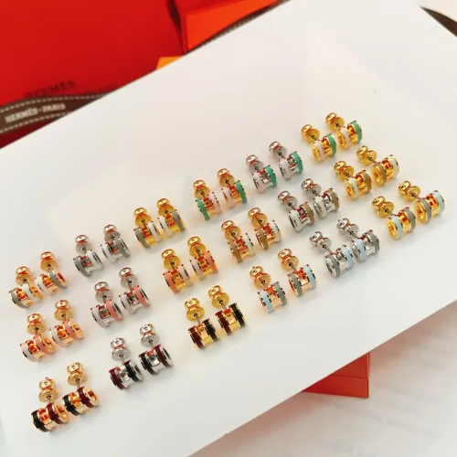 Replica Hermes Earrings For Women #1398444 $32.00 USD for Wholesale