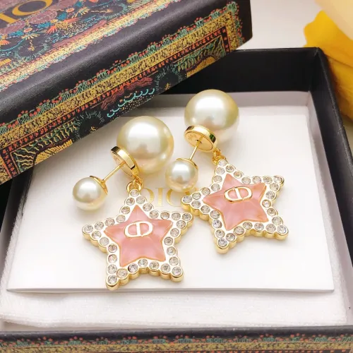 Replica Christian Dior Earrings For Women #1398637 $27.00 USD for Wholesale