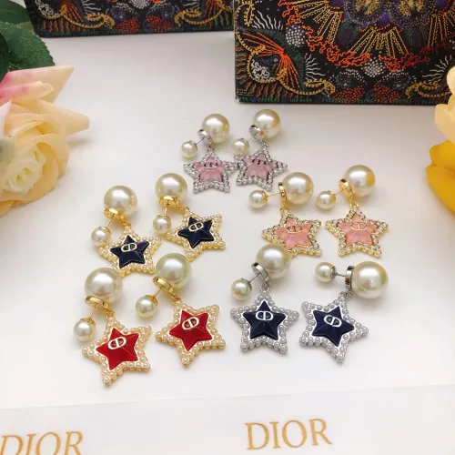 Replica Christian Dior Earrings For Women #1398639 $27.00 USD for Wholesale