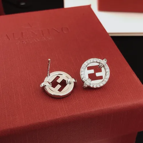 Replica Fendi Earrings For Women #1398658 $25.00 USD for Wholesale