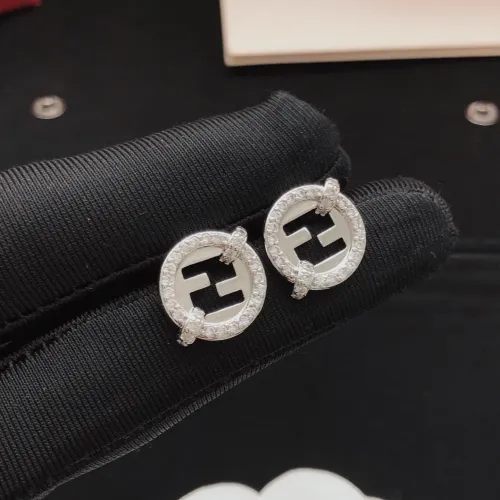 Replica Fendi Earrings For Women #1398658 $25.00 USD for Wholesale