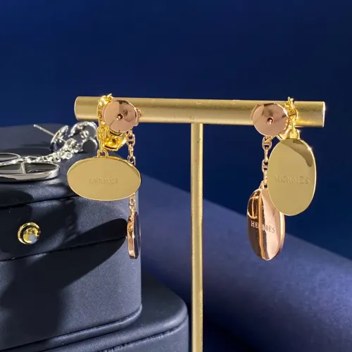 Replica Hermes Earrings For Women #1398665 $27.00 USD for Wholesale