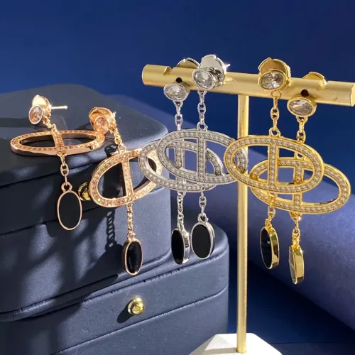 Replica Hermes Earrings For Women #1398667 $27.00 USD for Wholesale