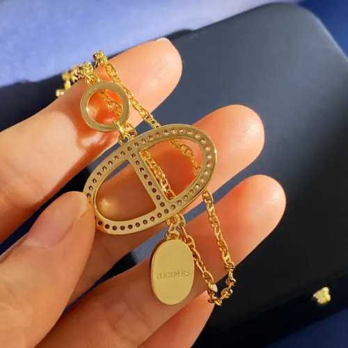 Replica Hermes Necklaces #1398682 $29.00 USD for Wholesale
