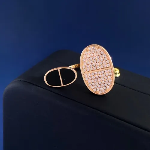 Hermes Rings In Rose Gold #1398687 $27.00 USD, Wholesale Replica Hermes Rings