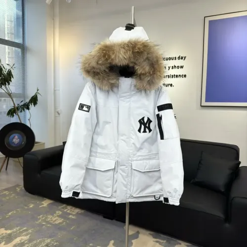 New York Yankees Down Feather Coat Long Sleeved For Unisex #1398841