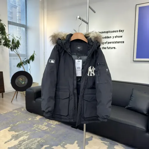 Replica New York Yankees Down Feather Coat Long Sleeved For Unisex #1398842 $160.00 USD for Wholesale