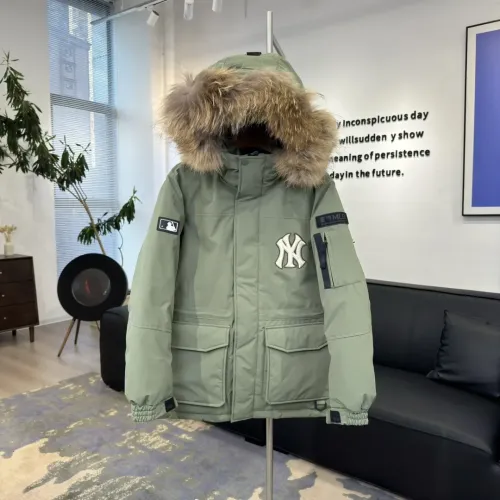 New York Yankees Down Feather Coat Long Sleeved For Unisex #1398844