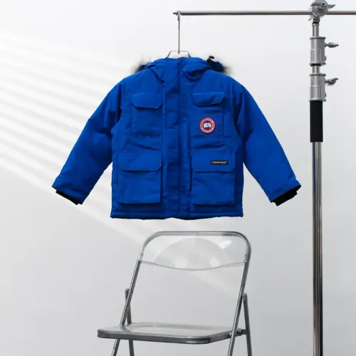 Canada Goose Down Feather Coat Long Sleeved For Kids #1398859