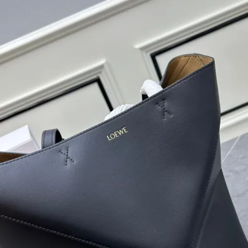Replica LOEWE AAA Quality Shoulder Bags In Brown For Women #1399067 $158.00 USD for Wholesale