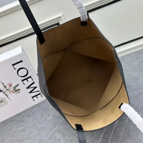 Replica LOEWE AAA Quality Shoulder Bags In Brown For Women #1399067 $158.00 USD for Wholesale