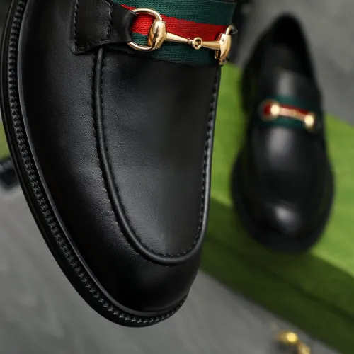Replica Gucci Oxfords Shoes For Men #1399219 $88.00 USD for Wholesale