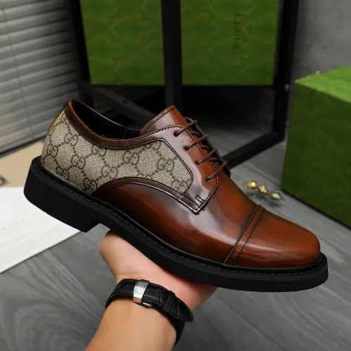 Replica Gucci Oxfords Shoes For Men #1399228 $100.00 USD for Wholesale