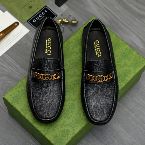 Replica Gucci Oxfords Shoes For Men #1399233 $82.00 USD for Wholesale