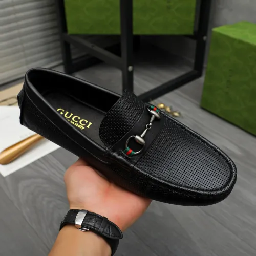 Replica Gucci Oxfords Shoes For Men #1399236 $82.00 USD for Wholesale